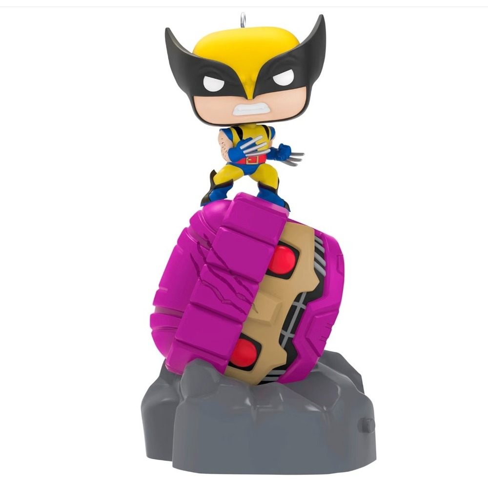 Hallmark Keepsake 2025 Wolverine Sentinel Funko POP Marvel X-Men Ornament